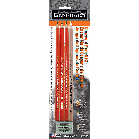 General Pencil Charcoal Pencil Kit
