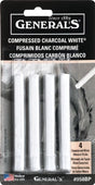 General's® Compressed Charcoal White® - 4 pack