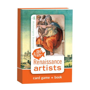 Renaissance Artists Go Fish Card Game