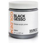 Golden - 8 oz. - Black Gesso
