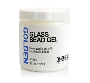 Golden - 8 oz. - Glass Bead Gel