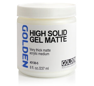 Golden - 8 oz. - High Solid Gel Matte