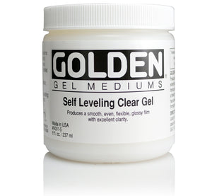 Golden - 8 oz. - Self Leveling Clear Gel