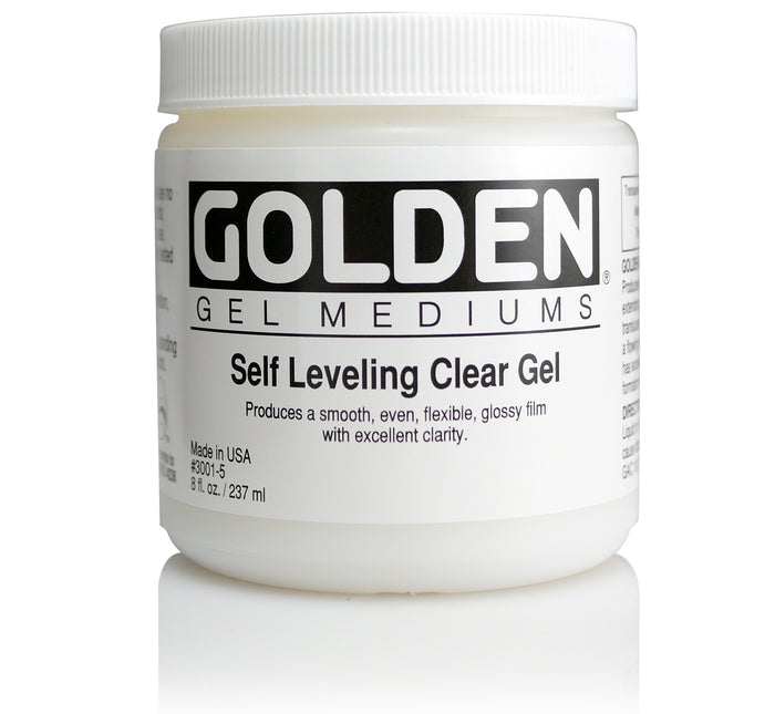 Golden - 8 oz. - Self Leveling Clear Gel