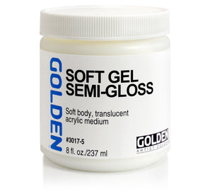 Golden - 8 oz. - Soft Gel Semi-Gloss