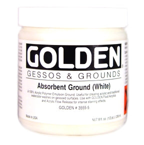 Golden - 8 oz. - Absorbent Ground (White)