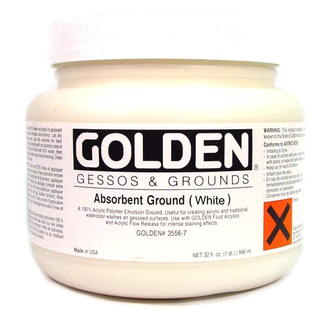 Golden - 32 oz. - Absorbent Ground (White)