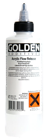 Golden - 8 oz. - Acrylic Flow Release (Wetting Agent)