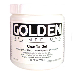 Golden - 8 oz. - Clear Tar Gel
