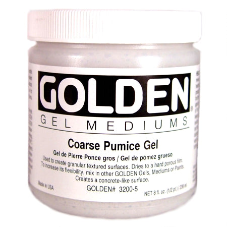 Golden - 8 oz. - Coarse Pumice Gel