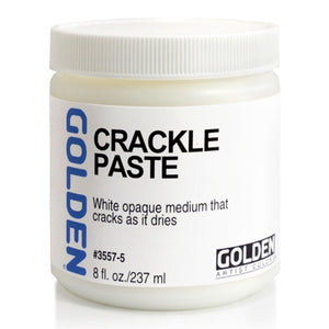 Golden - 8 oz. - Crackle Paste