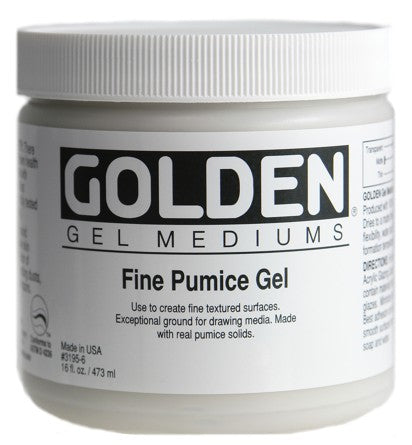 Golden - 16 oz. - Fine Pumice Gel