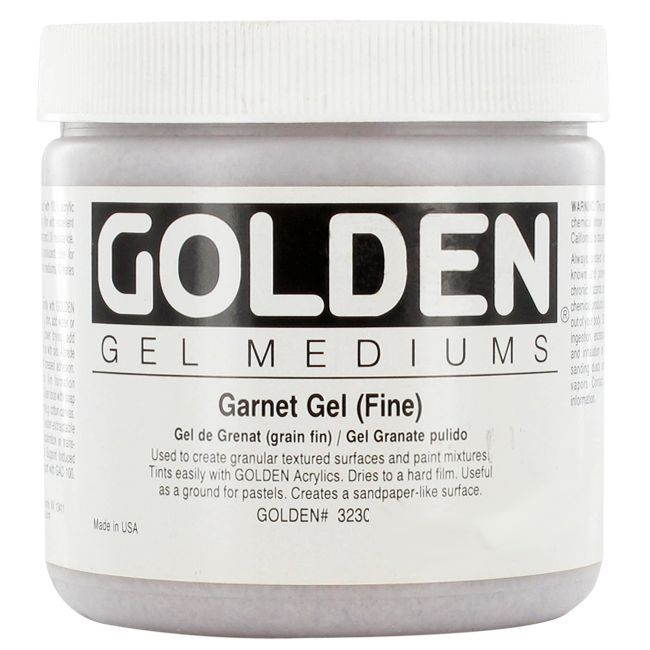 Golden - 8 oz. - Garnet Gel (Fine)