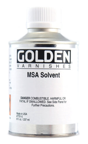 Golden - 8 oz. - MSA Solvent