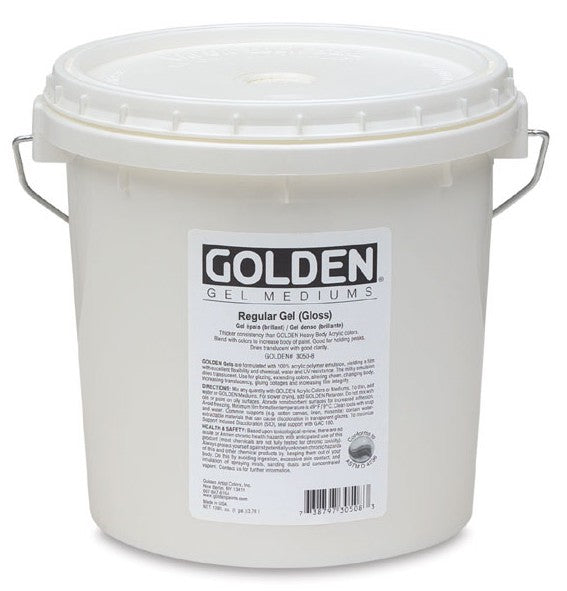 Golden - 128 oz. (1 Gallon) - Regular Gel Gloss