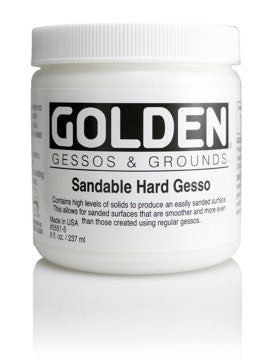 GOLDEN - 8 OZ. - SANDABLE HARD GESSO