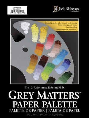 Grey Matters Paper Palette - 9" x 12"