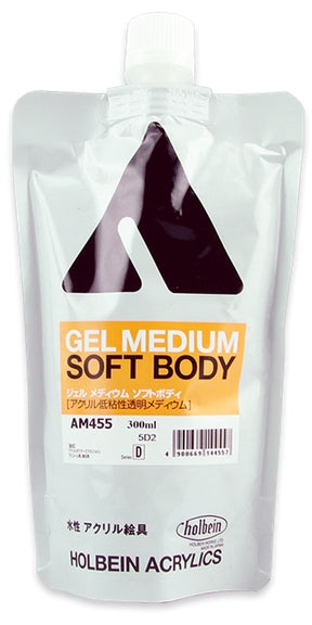 Holbein Acrylic Medium - 300 ml - Gel Medium Soft Body