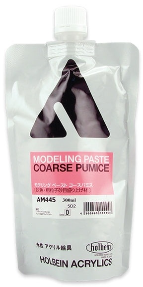 Holbein Acrylic Medium - 300 ml - Modeling Paste Coarse Pumice