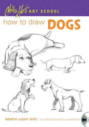 Chris Hart Art School: How to Draw Dogs DVD