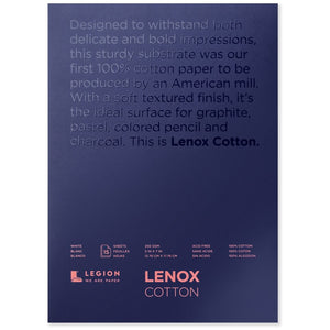 Lenox 100 White Paper Pad - 5" x 7"