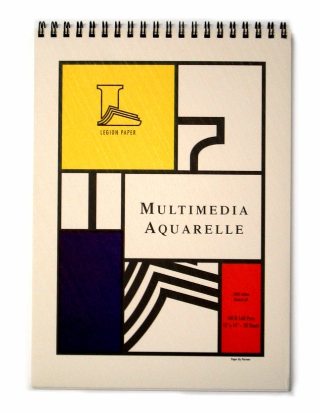Legion Paper Multimedia Aquarelle Pad - 10" x 14"