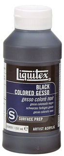 Liquitex Black Coloured Gesso - 8 oz. bottle