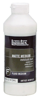 Liquitex Matte Medium - 16 oz. bottle