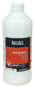 Liquitex Satin Varnish - 32 oz. bottle