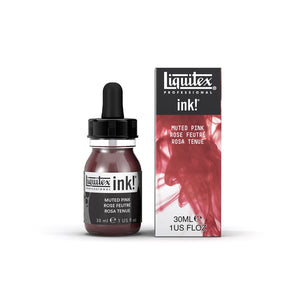 Liquitex Acrylic Ink Muted Collection - 1 oz. bottle - Muted Pink