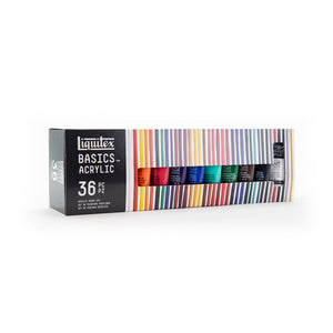 Liquitex Basics Acrylic Colour Set of 36