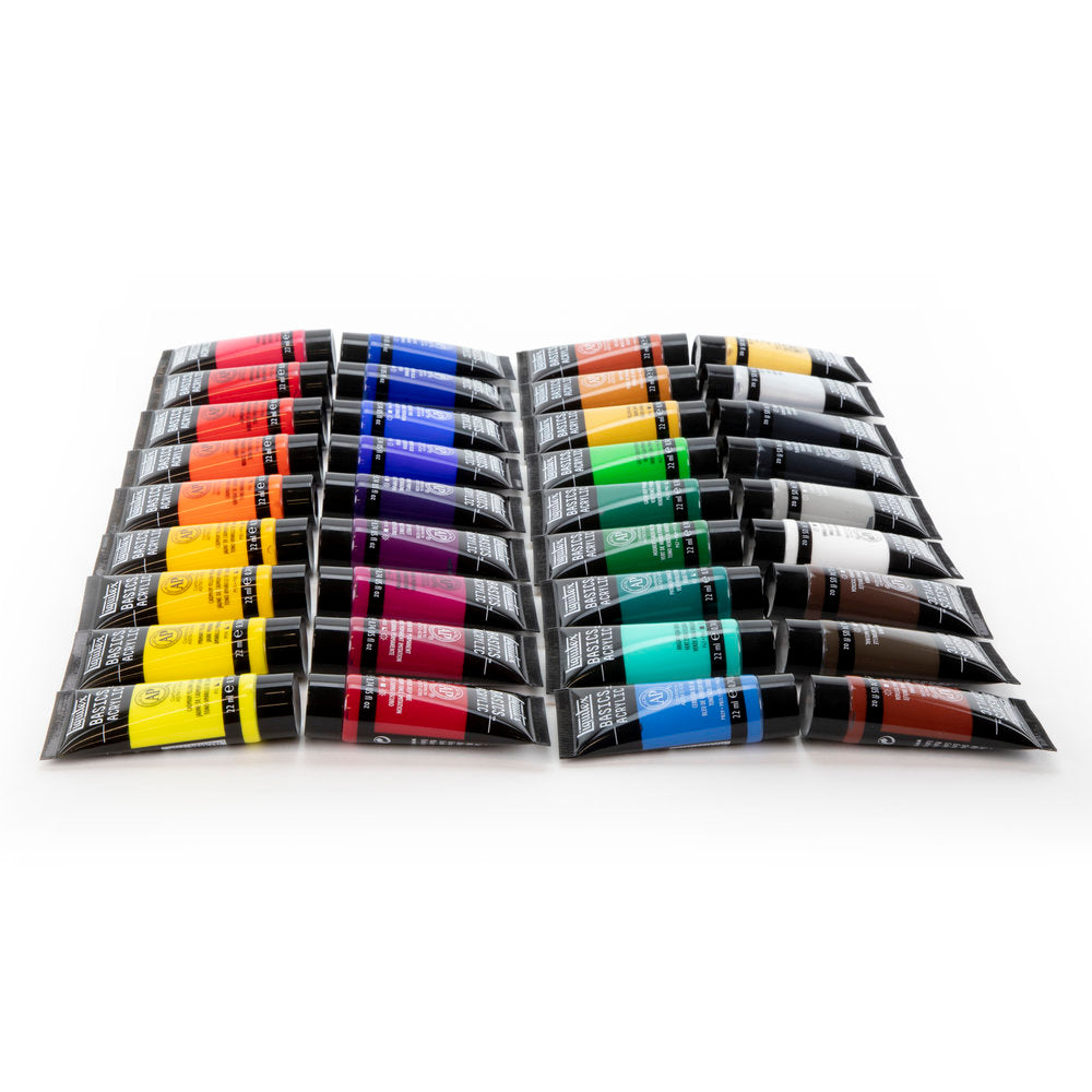 Liquitex Basics Acrylic Colour Set of 36