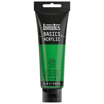 Liquitex BASICS Acrylic - 4 oz. tube - Light Green Permanent