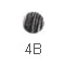 Staedtler Mars® Lumograph® 100B Black Pencil - 4B