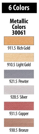 PanPastel - 6 Colour Metallics Set