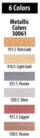 PanPastel - 6 Colour Metallics Set