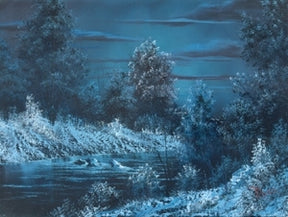 Bob Ross Landscape Painting Packet - Midnight River