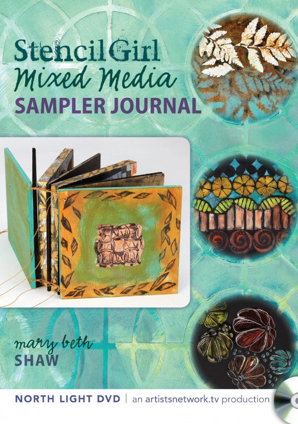 Stencil Girl Mixed Media Sampler Journal 
