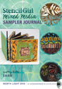 Stencil Girl Mixed Media Sampler Journal 