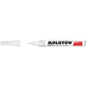 Molotow 1mm Brush Tip Empty Marker