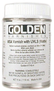 Golden - 4 oz. - MSA Varnish with UVLS Matte