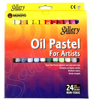 Mungyo Artists Oil Pastel - Set of 24