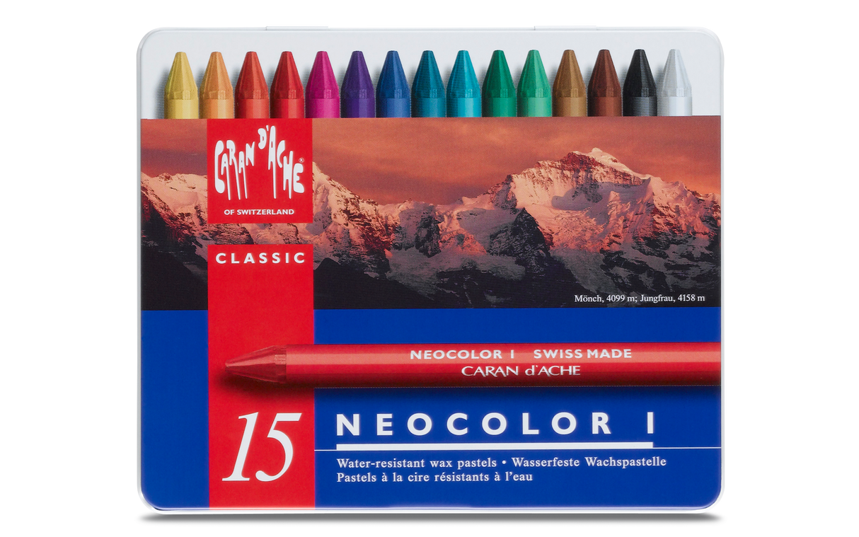 Caran D'Ache Neocolor I - 15 Colour Set