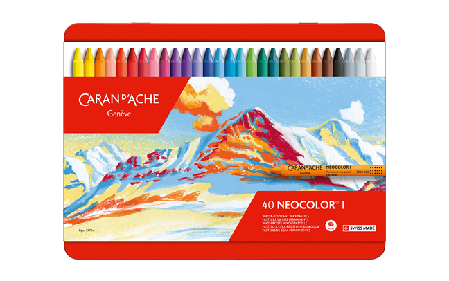 Caran D'Ache Neocolor I - 40 Colour Set