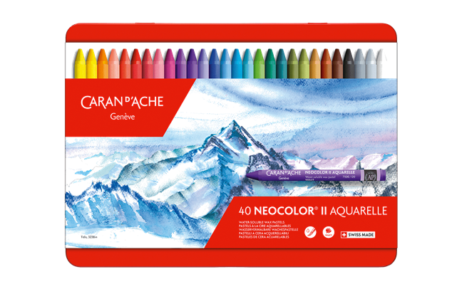 Caran D'Ache Neocolor II - 40 Colour Set
