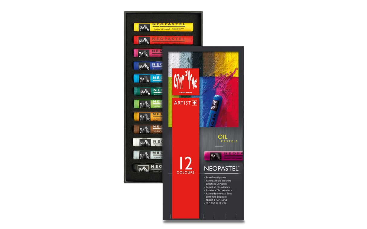 Caran D'Ache Neopastel - 12 Colour Set