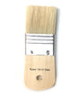 Nobel Series 719 Flat White Hog Bristle Brush - 1.5"