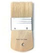 Nobel Series 719 Flat White Hog Bristle Brush - 2"