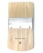 Nobel Series 719 Flat White Hog Bristle Brush - 3"