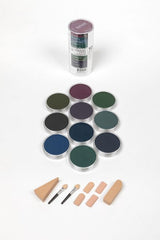 PanPastel - 10 Colour Extra Dark Shades Cool Set
